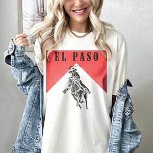El Paso Graphic Tee Sun City Pride Oversized Shirt